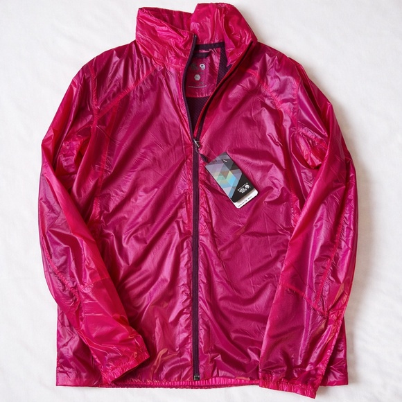 Mountain Hardwear Jackets & Blazers - Mountain Hardwear Ghost Lite Pro Jacket Women’s L Pink Ultralight Packable NWT